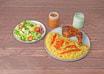 Quarter Chicken Rice Platter